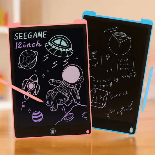 Colorful LCD Writing Tablet for Kids (8.5 Inch) - Reusable Drawing Pad