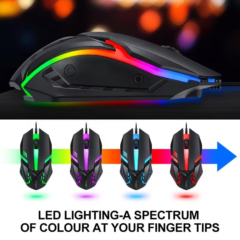 Ultra Slim RGB Bluetooth Wireless Mouse