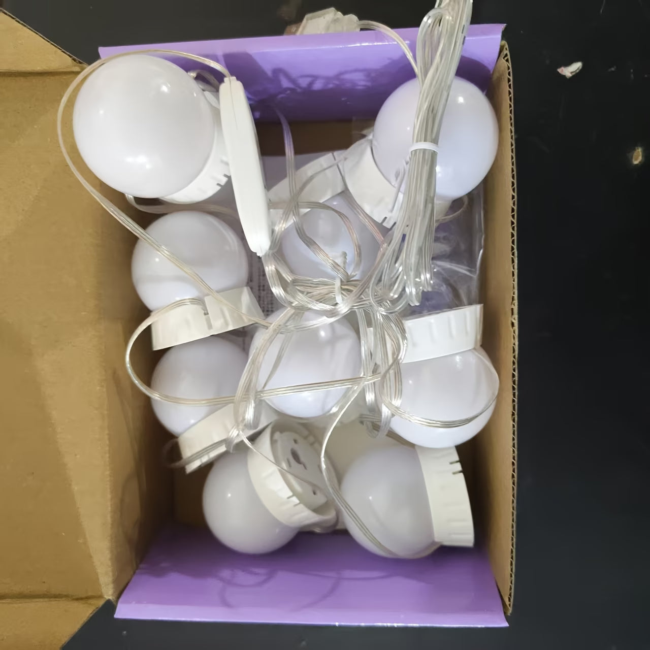 LED Vanity Mirror Lights | 3 Light Mode Led Bulbs for makeup Mirror Stand | 8 Bulbs
