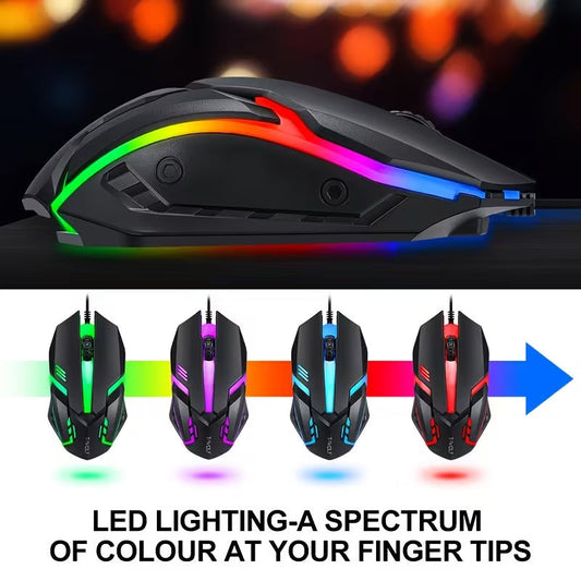 Ultra Slim RGB Bluetooth Wireless Mouse