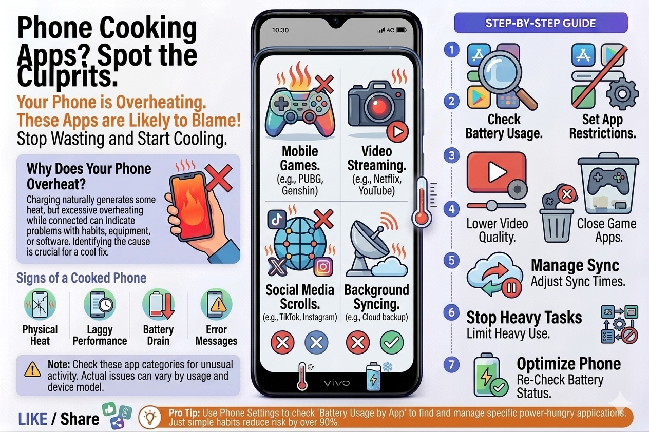 Apps That Are Probably Cooking Your Phone