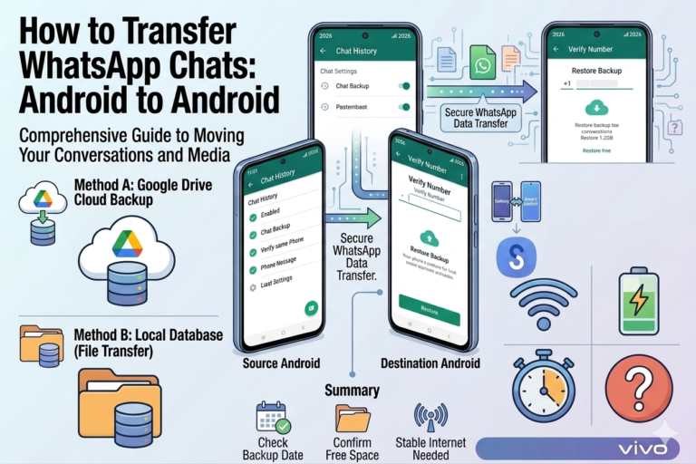 How to Transfer WhatsApp Chats Android to Android